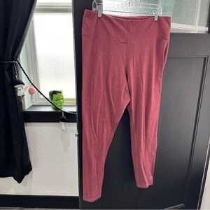 Old Navy Active Dark Pink Go-Dry Leggings Sz XXL